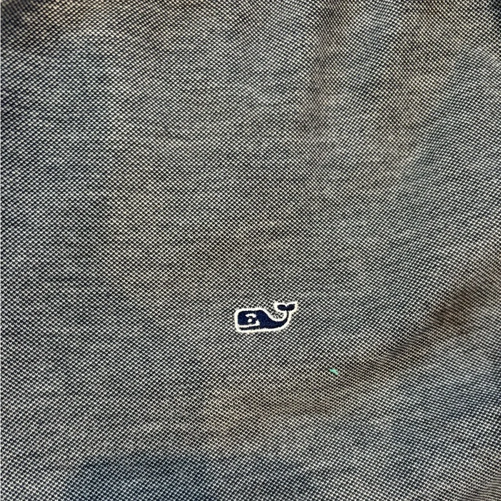 Vineyard Vines Men's Heather Gray  Saltwater 1/4 Zip Pullover size XXL Pullover